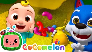 JJ's Magical Colorful Beans | CoComelon Animal Time | Moonbug Kids - Color Time