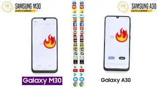 Samsung Galaxy M30 VS Galaxy A30 Speedtest & Comparison!