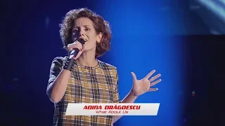 ✌ Adina Drăgoescu - What About Us ✌ AUDIŢII pe nevăzute | VOCEA României 2019 FULL HD