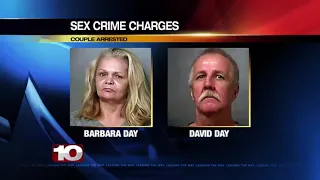 Couple charged with child sex crimes, and incest enter not guilty plea, request public defenders