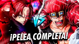 Shanks Vs. Kid (Pelea completa) - ¡AKAGAMI contra El RIVAL de LUFFY! | One Piece