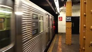 R32 (C) Train Terminating At 145th Street (Lower Level)