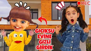 ELİF GICIKSU KOMŞU KIZINA KIŞKIRTMA !! EVİNE GİZLİ GİRDİK بابا جاب لي بالون - جنى مقداد | طيور بيبي