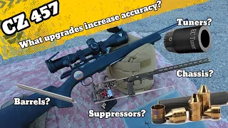 Factory CZ457 to competition ready | What upgrades increase accuracy?