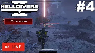 Playing HELLDIVERS 2 Everyday Until I Can Beat The Highest Difficulty - Livestream #4