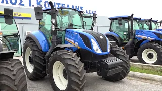 NEW HOLLAND T5.100 tractor internal external review 2022