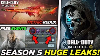 *NEW* Season 5: Dark Fantasy! Mythic DLQ33 Redux + Redeem Code & Collab + Free skins! Codm