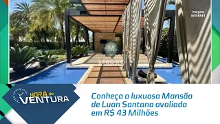 Conheça a luxuosa Mansão de Luan Santana avaliada em R$ 43 Milhões