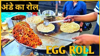 India's best egg roll | Famous egg roll in Delhi | Egg street food | Indian Street food | Patna roll
