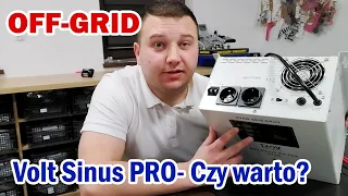 Fotowoltaika OFF GRID - Opinia inwerter Volt Sinus PRO 2500S 24V (panele słoneczne)