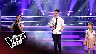 Paula vs. Samuel vs. Ainhoa: "Te Voy A Olvidar" – Las Batallas – La Voz Kids 2018