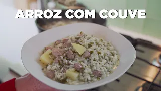 Arroz com Couve