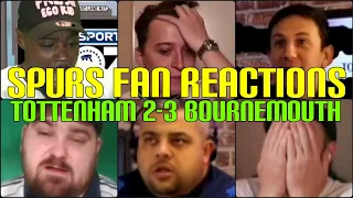 SPURS FANS REACTION TO TOTTENHAM 2-3 BOURNEMOUTH | FANS CHANNEL