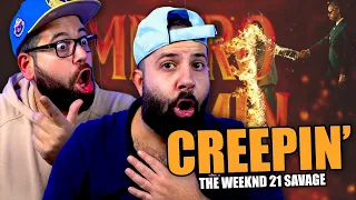 THAT VOICE!! Metro Boomin, The Weeknd, 21 Savage - Creepin' | JK Bros REACTION!!