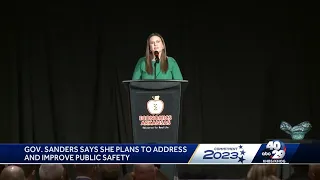 Gov. Sarah Sanders says public safety reform is on agenda