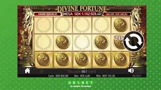 Svensk spelare vinner 1.1 miljoner på Divine Fortune!