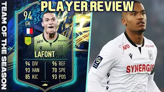 THE WALL! 🧤 94 TOTS LAFONT PLAYER REVIEW! FIFA 22 ULTIMATE TEAM