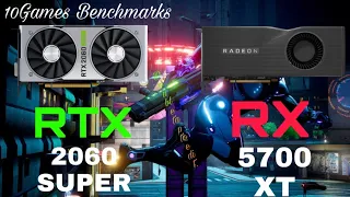 RTX 2060 SUPER vs RX 5700 XT Test In 10 Games [Benchmark 2020] RYZEN 3600