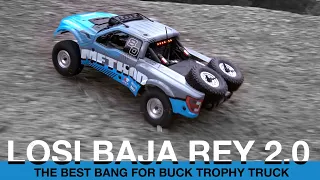 LOSI BAJA REY 2.0 - Trophy Truck Redefined! First Look & Run