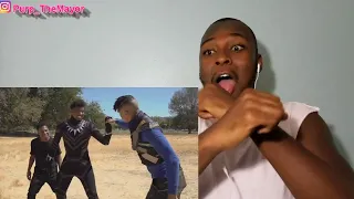 "When your dad is the BLACK PANTHER" By: KingVader (Full Video) - Reaction!!!