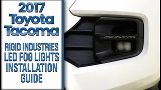 2017 Toyota Tacoma - RI LED Fog Lights Installation Guide - The Build S4E6 by Infotainment.com