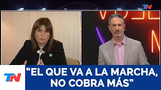 PATRICIA BULLRICH I "Los piquetes en Argentina se terminan"