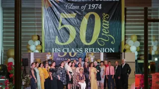 KING RP nakidalo sa 50years High school class reunion GREAT PLEBEIAN COLLEGE