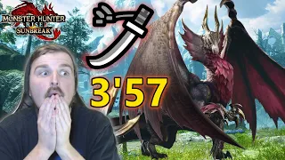 Malzeno Speedrun Longsword Monster Hunter Rise Sunbreak