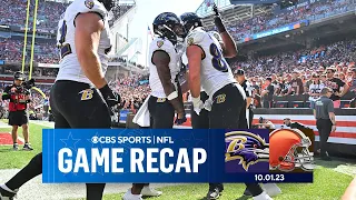Lamar Jackson leads Ravens offensive to bounce-back win over Browns | Game Recap | CBS Sports