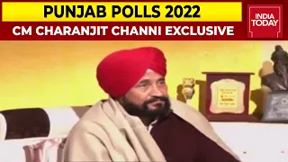 Punjab CM Charanjit Channi Exclusive Interview On Illegal Sand Trade, Congress' CM Face, AAP & More