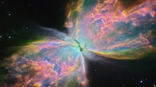 The Butterfly Nebula Detailed Image and Zoom by Hubble