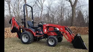 #136 RK 24 Subcompact Tractor With Loader & Backhoe Walk Around