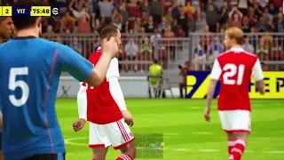 PlayOnline in efootball 2023 mobile Korean vs Arsenal Full Game [60FPS]