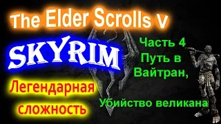 Skyrim Часть 4. Путь в Вайтран. Убийство великана