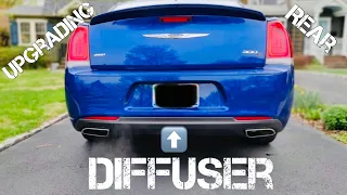 CHRYSLER 300S SRT DIFFUSER/VALANCE UPGRADE PART 1