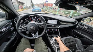 Alfa Romeo Giulia | 2.0 Turbo 280HP AWD | POV Test Drive