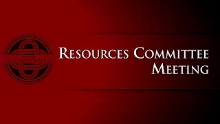 Resource Committee Meeting - 11/13/2014