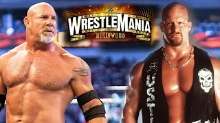 WWE 2K22 DREAM MATCH - GOLDBERG VS. STONE COLD STEVE AUSTIN - WRESTLEMANIA 39