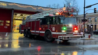 *URGENTLY* Chicago fire Department truck 21 responding