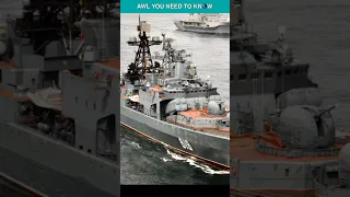 Why US Navy Submarines Fear This Russian Destroyer? #shorts