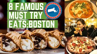 8 Most Famous Must Try EATS : Boston | USA | Bianca Valerio