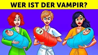 25 GEHEIMNISVOLLE SPIELE UND LUSTIGE RÄTSEL, DIE DEINEN VERSTAND TÄUSCHEN 😯