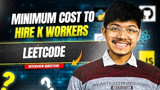 857. Minimum Cost to Hire K Workers | Priority Queue | Heap | Kinda Sliding Window