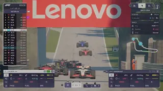 F1 Manager 2023 Williams S1 Monza WOW Albon fight for Win, F3 Championship gets Wild