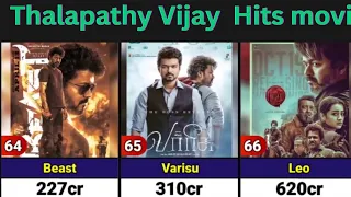 List of Thalapathy Vijay All Hits & Flops Movies |Leo#Thalapathyvijay