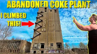 Exploring the Abandoned Acme Steel Coke Plant - Scary Climb!