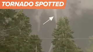 Watch: Tornado Within Derecho Forms In South Dakota