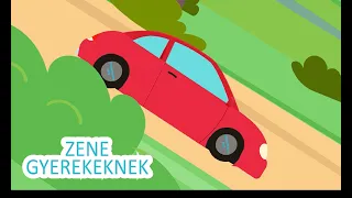 Kis Piros Autó - Gyerekdal | Zene Gyerekeknek