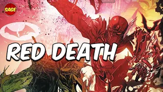 Who is DC Comics "The Red Death?" Evil Batman with Speed Force powers!