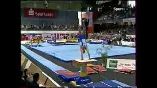 Diego HYPOLITO (BRA) vault - 2004 Cottbus EF